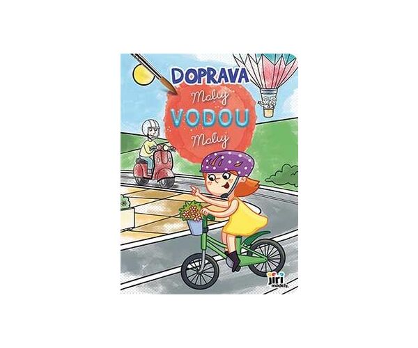 Omalovánky A4 maluj vodou Doprava