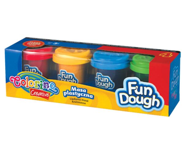 Colorino modelovací hmota - Fun Dough 4 barvy
