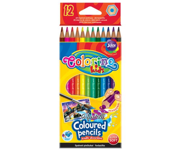 Colorino pastelky akvarelové 12 barev
