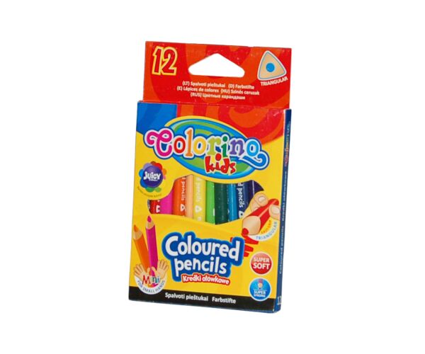 Colorino pastelky krátké TRIO 12 barev