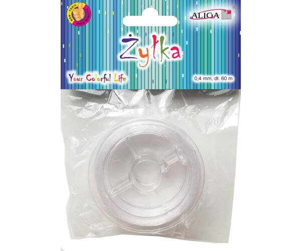Vlasec čirý 0,4 mm 60 m