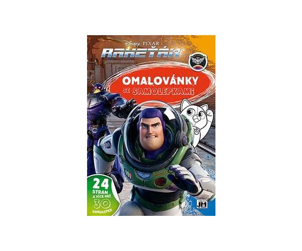Omalovánky A4 se samolepkami - Rakeťák 3369-9