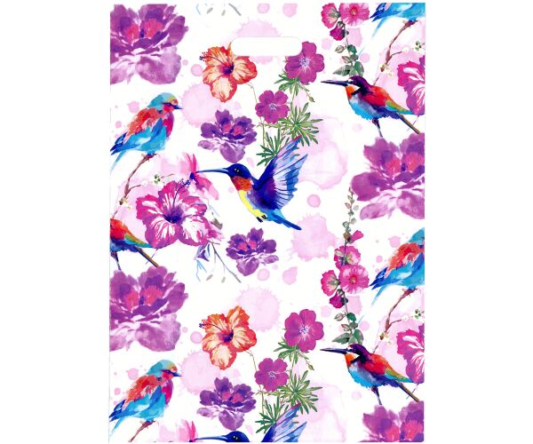 Taška PE s průhmatem Kolibříci