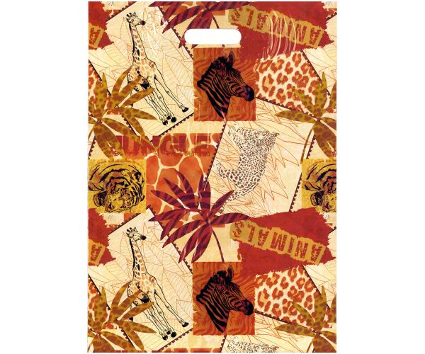 Taška PE s průhmatem Safari