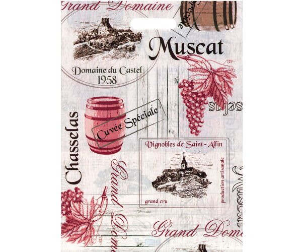 Taška PE s průhmatem Vinařství