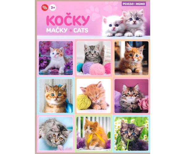 Pexeso Kočky