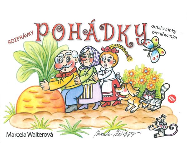 Omalovánky A5 Walterová - Pohádky