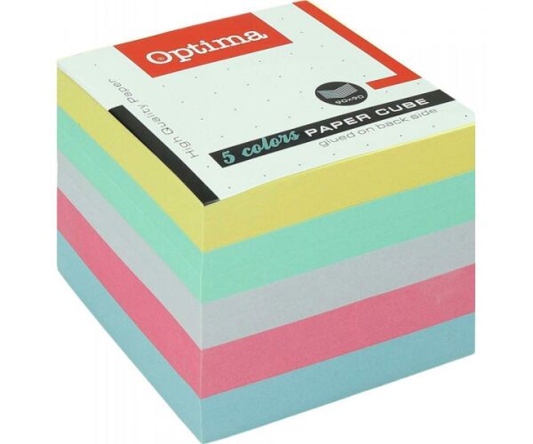 Kostka lepená 5 barev 9 x 9 x 9 cm