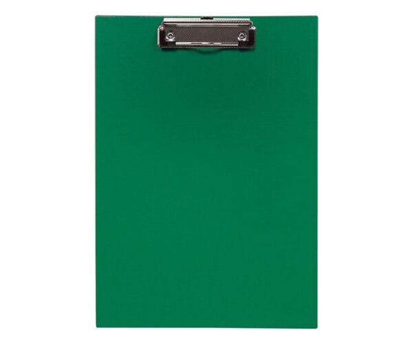 Jednodeska A4 PP s klipem zelená