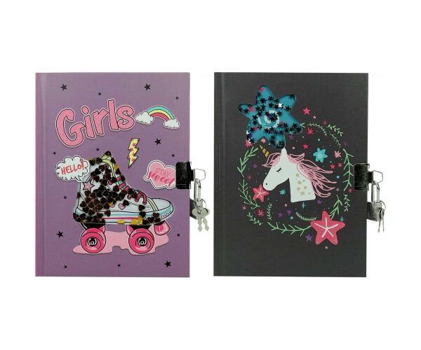 Památník se zámečkem Girls 70g 80 listů čistý