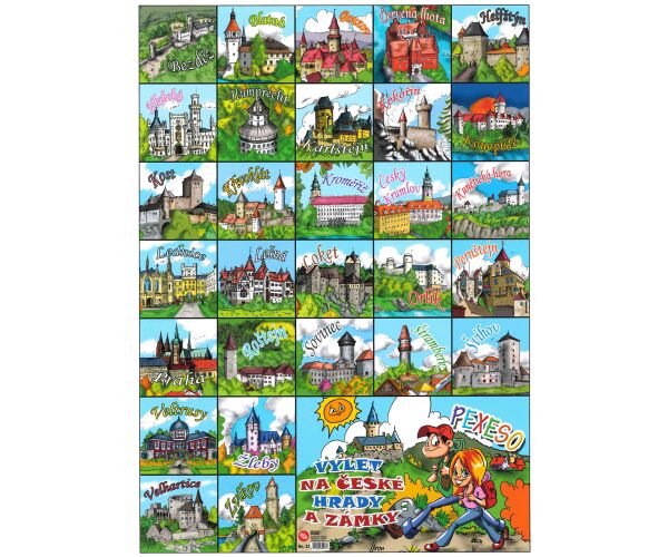 Pexeso Hrady a zámky