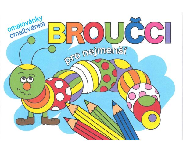 Omalovánky A5 Broučci