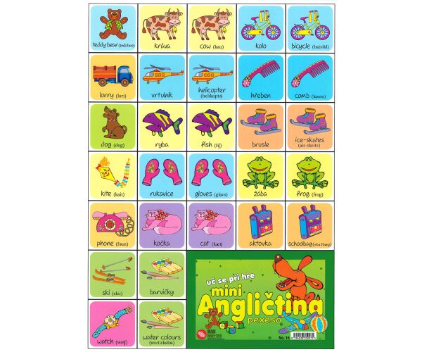 Pexeso Angličtina