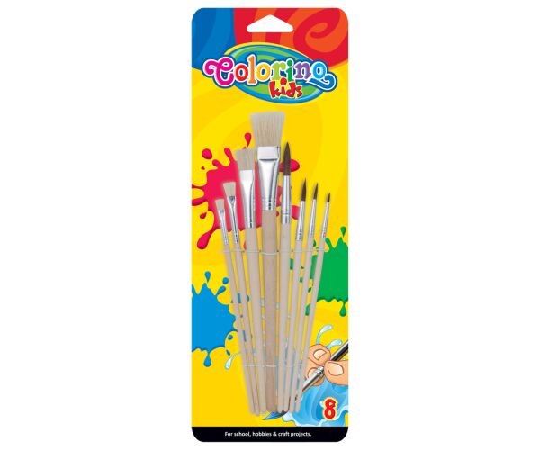 Colorino štětce sada 8ks