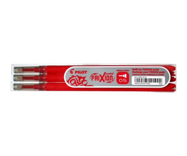 Náplň do přepisovatelného rolleru FriXion - červená 0,5mm point