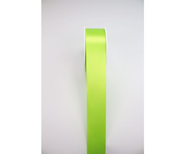Stuha saténová 15 mm 25 m - zelená světlá