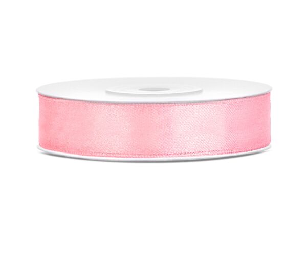 Stuha saténová 15 mm 25 m - rosa