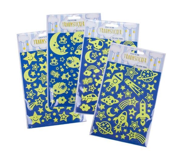 Svítící samolepky snů