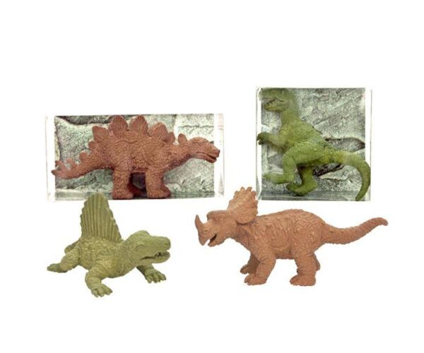 Pryž dinosaur stegosaurus zelená