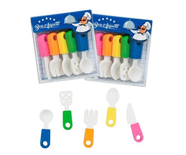 Dekorační pryž Příbory