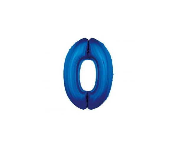Balónek fóliový 92 cm modrý  