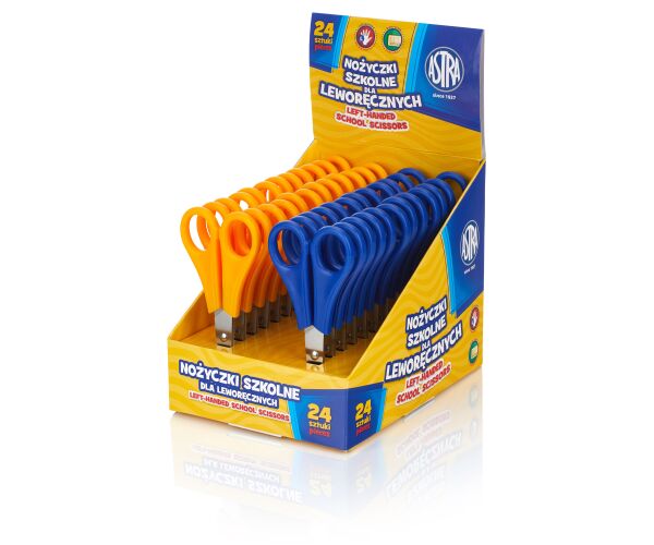 ASTRA nůžky 13cm s měřitkem pro lev. /24