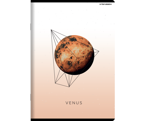 Sešit A5 60 listů Geo Planet link.