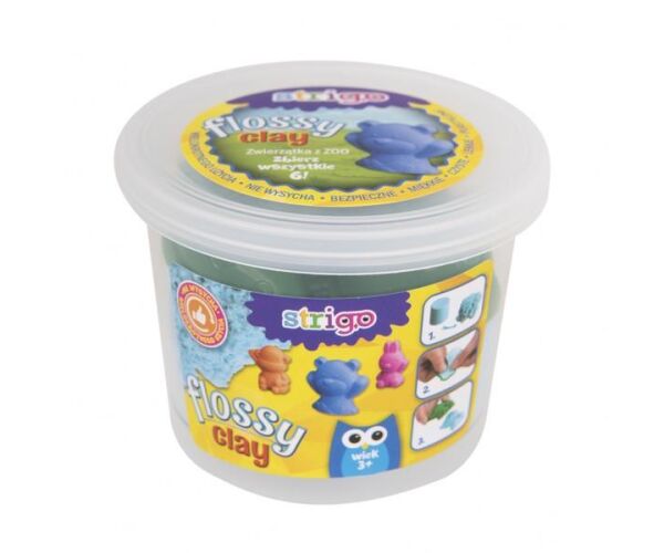 Sada pěnové hmoty Strigo v boxu - ZOO