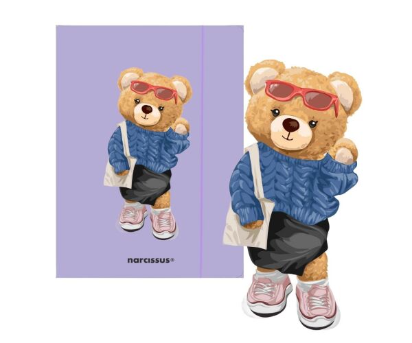 Desky s gumou A4 Teddies