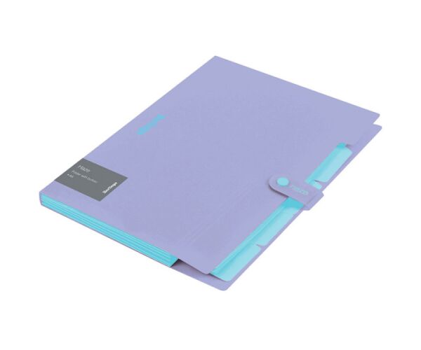 Desky s klipem Berlingo Haze fialové A4