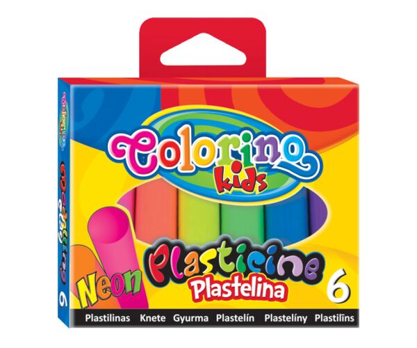 Colorino plastelína NEON 6 barev