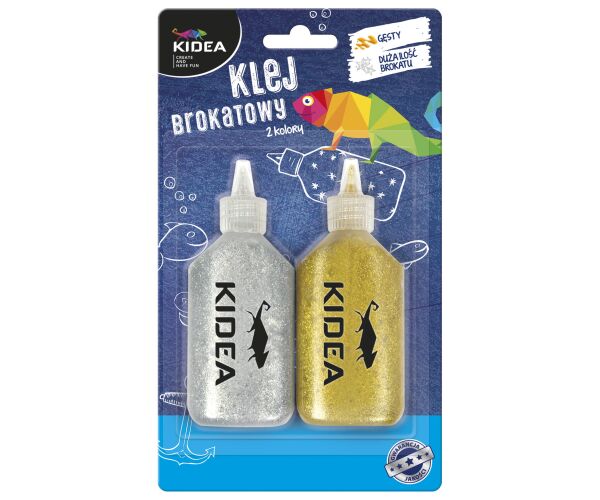 Sada lepidel s brokátem Kidea 2 x 40 g