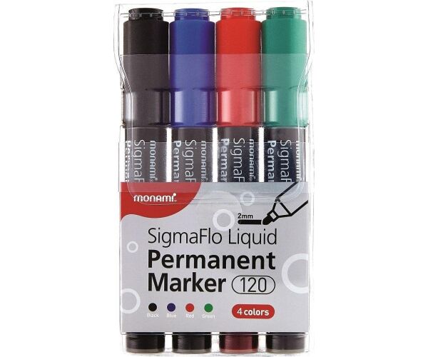 Permanentní popisovače Monami SigmaFlo