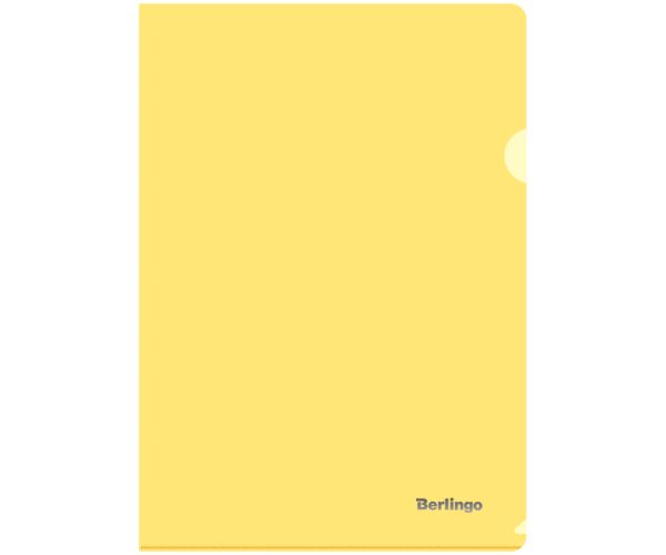 Zakládací obal L Berlingo Starlight žlutý průhledný A4