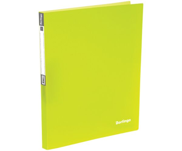 Katalogová kniha Berlingo Neon žlutá - A4 40l