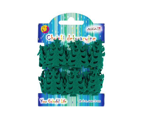 Lepící dekorační páska stromky TCX-6549