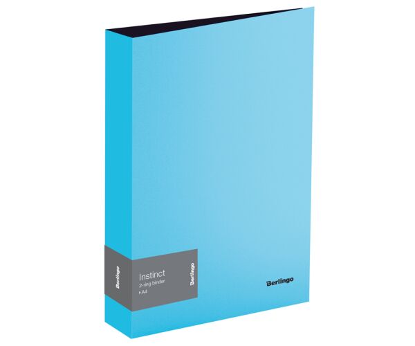 Pořadač Berlingo Instinct Aquamarine/Black - A4 2 kroužky