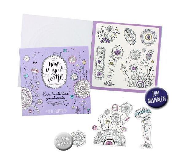 Samolepící omalovánky - set