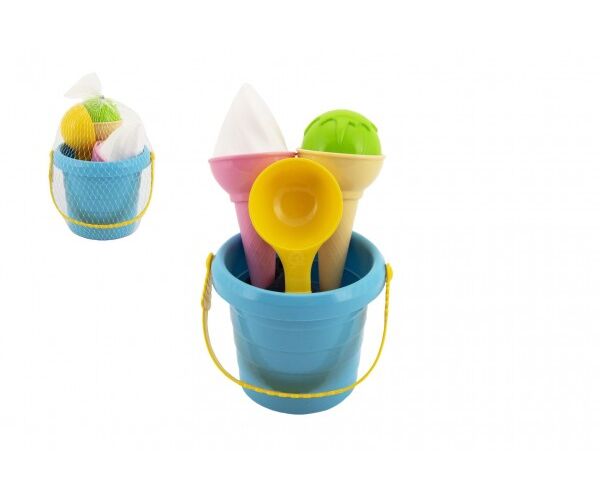 Sada na písek - kyblík + formičky