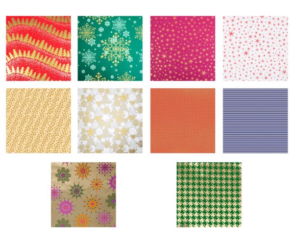 Vánoční dárkový papír Cold outside