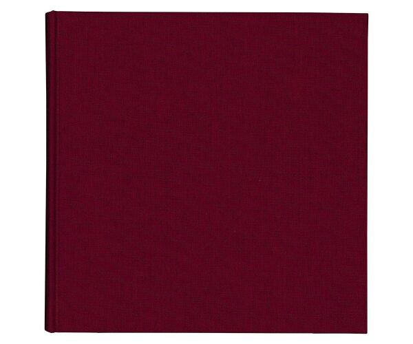 Skicák v deskach 21x21cm/80l 90g bordo