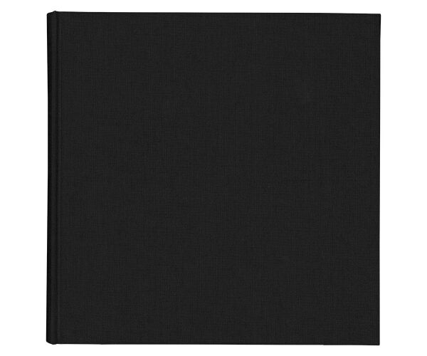 Skicák v deskach 21x21cm/80l 90g černý