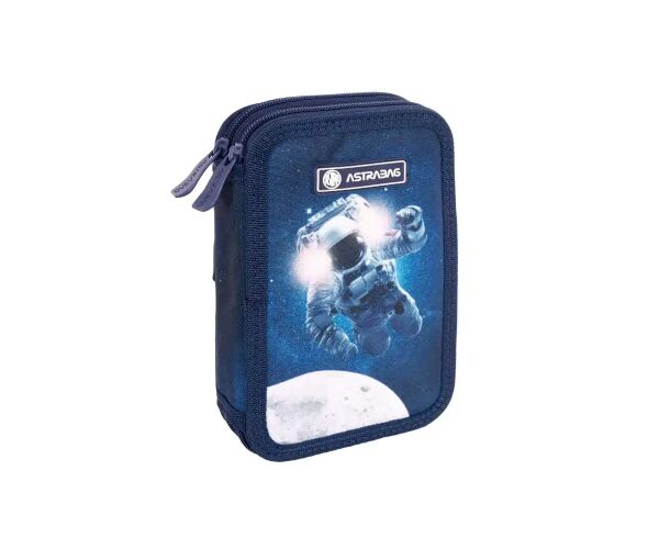 Penál 2 zipy Galaxy - prázdný