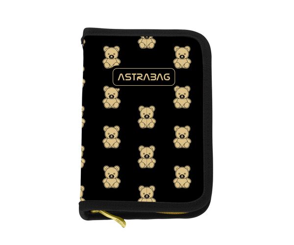 Penál 1 zip TEDDY - prázdný 2 klopy
