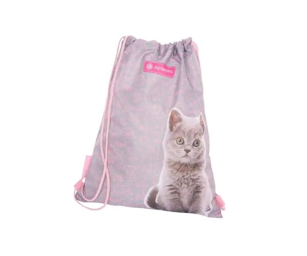 ASTRABAG pytel na obuv AD1 PINKY KITTY