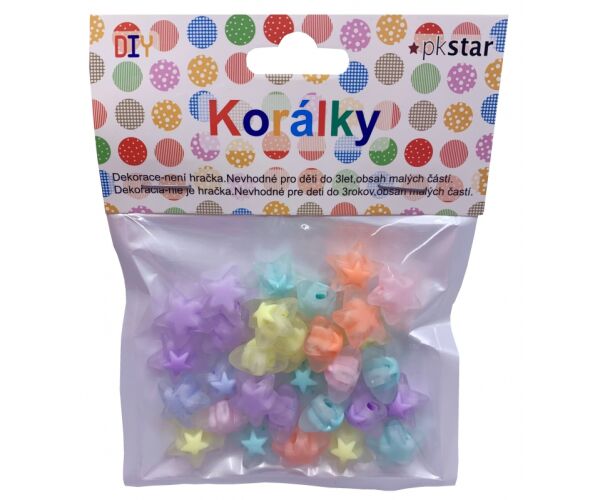 Korálky 18 mm 30 ks mix