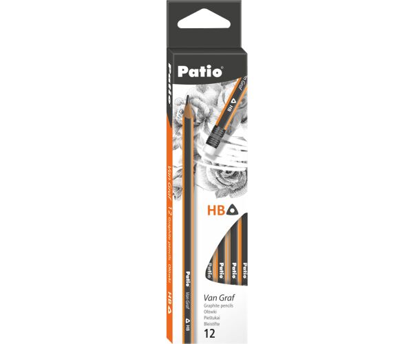 Tužka s gumou PATIO VAN GRAF HB