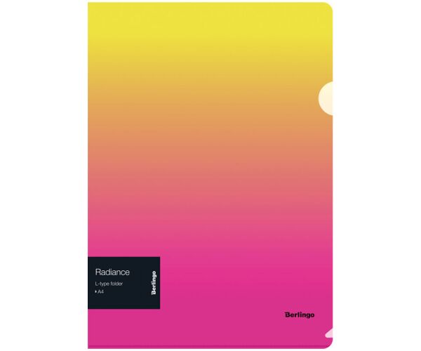 Zakládací obal L Berlingo Radiance oranžový A4