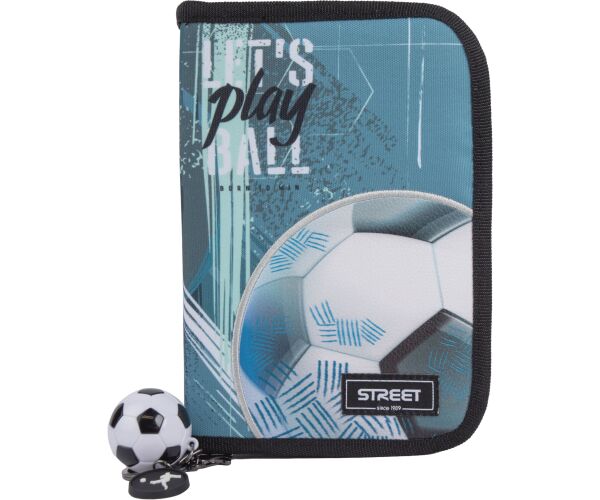 Penál 1 zip 2 klopy prázdný Football