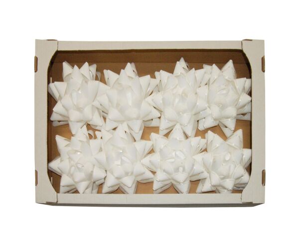 Dárková rozeta Giga hladká - bílá